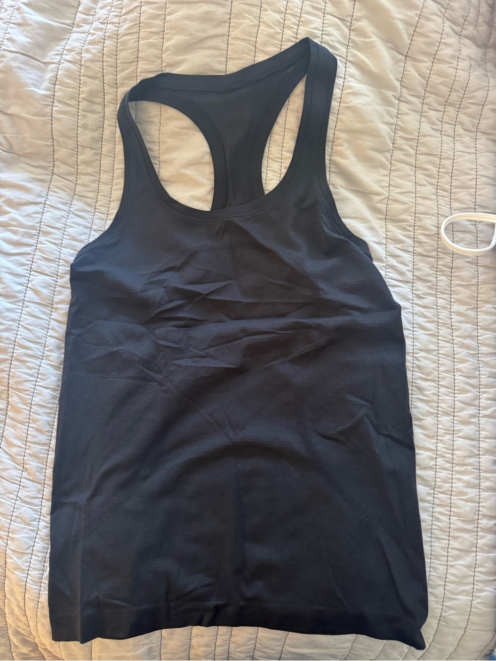 lululemon athletica Black Racerback Tank Top
